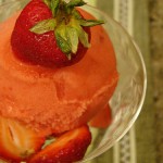 Sorbet de fraise