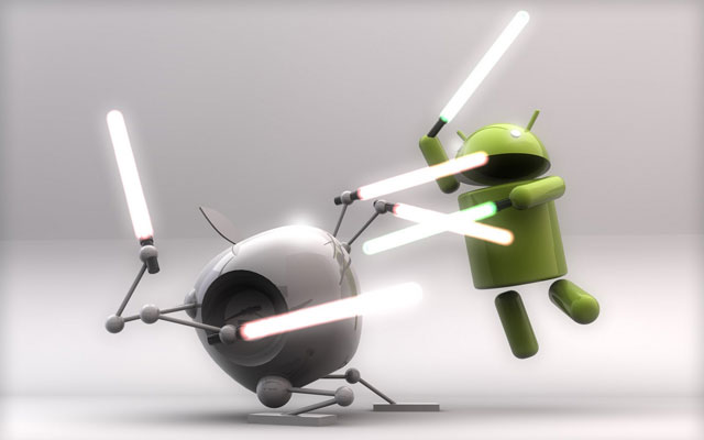 Bataille Android VS iOS